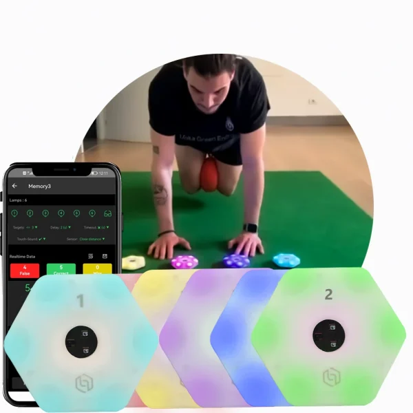 Reaction Training Lights Original for Faster Reflexes | reaction lights, agility training, speed training