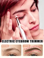 Electric Eyebrow Trimmer Original for Painless Hair Removal | eyebrow trimmer, facial hair remover, eyebrow shaver