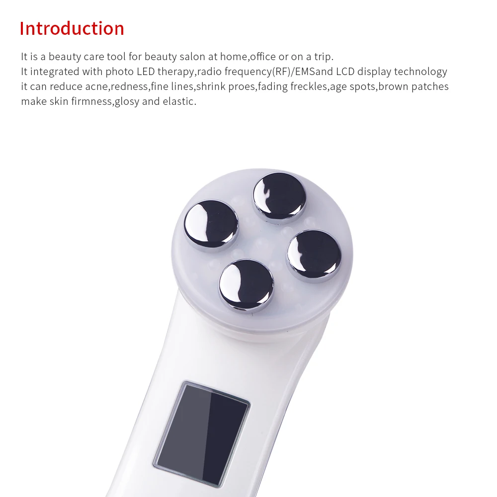 RF EMS Beauty Device Original for Skin Tightening | RF beauty device, EMS facial, anti aging - Image 4