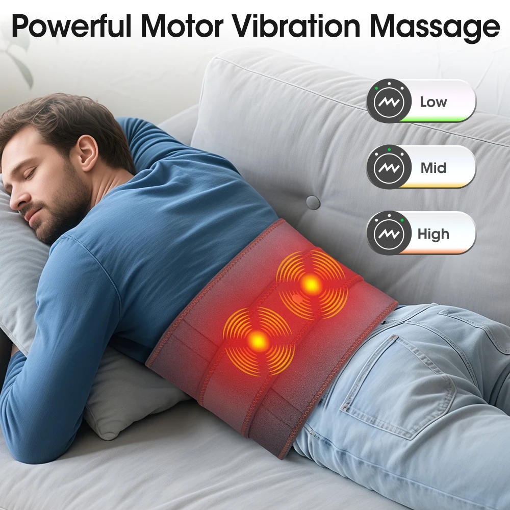 Heating Waist Massager Original for Back Pain Relief | waist massager, heating belt, back support - Image 4