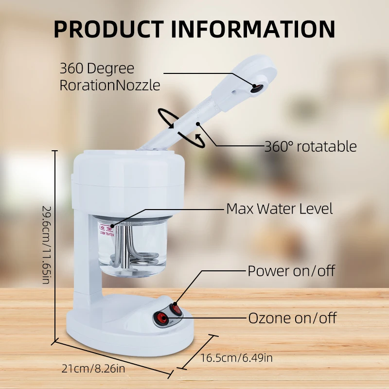 Facial Steamer Original for Hydrated Skin | facial steamer, skincare, face spa - Image 2