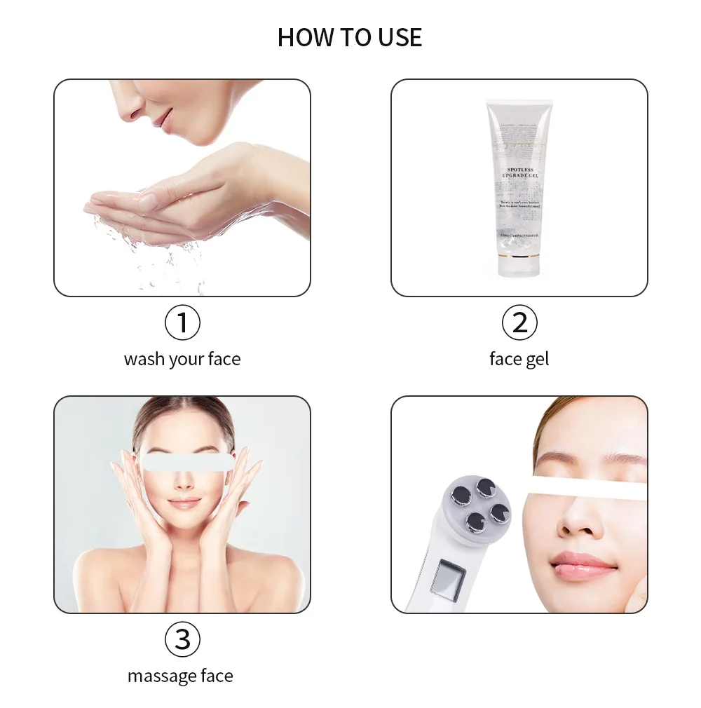 RF EMS Beauty Device Original for Skin Tightening | RF beauty device, EMS facial, anti aging - Image 5