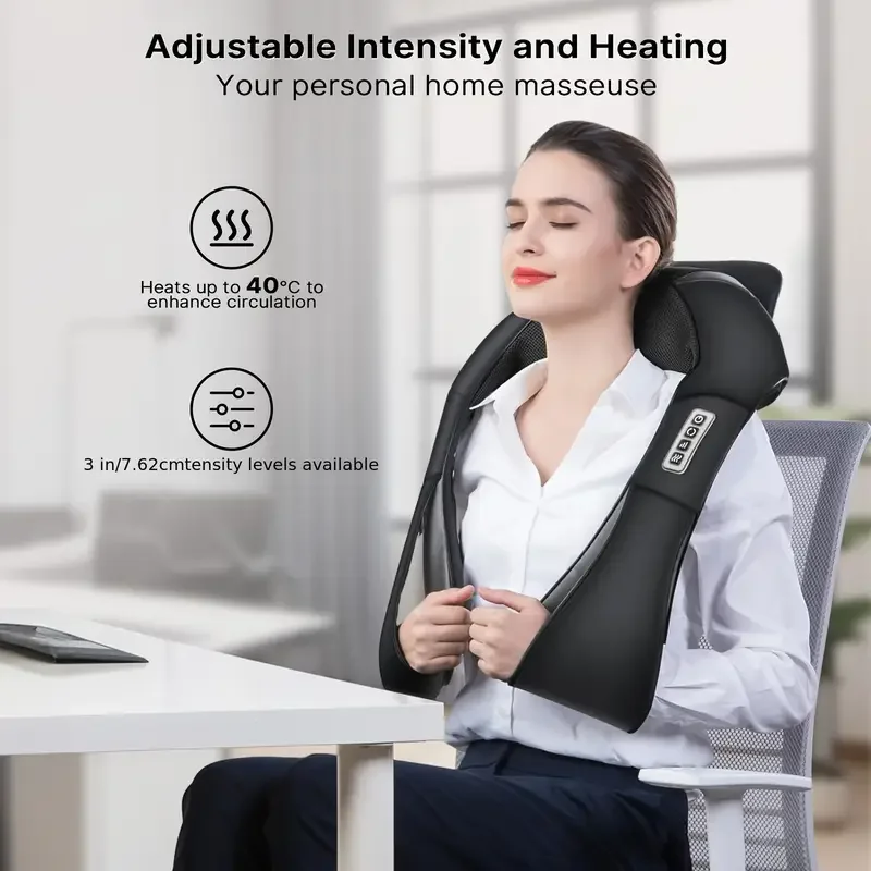 Shiatsu Neck Pillow Original for Neck Pain Relief | neck pillow, shiatsu massager, cervical support - Image 4