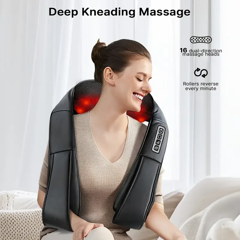 Shiatsu Neck Pillow Original for Neck Pain Relief | neck pillow, shiatsu massager, cervical support - Image 3