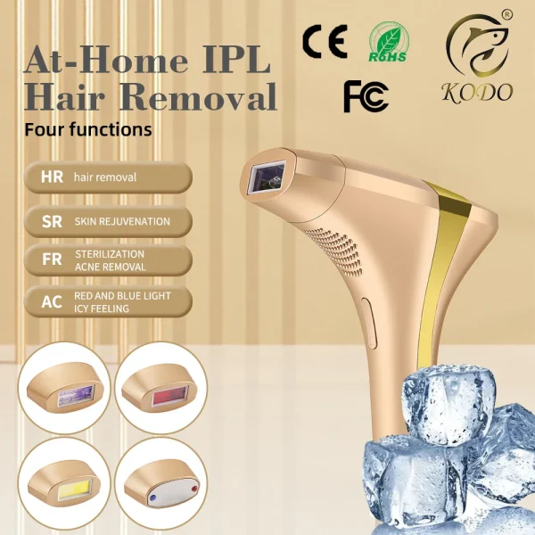 IPL Hair Removal Device Original for Permanent Hair Reduction | IPL hair removal, laser epilator, painless hair removal