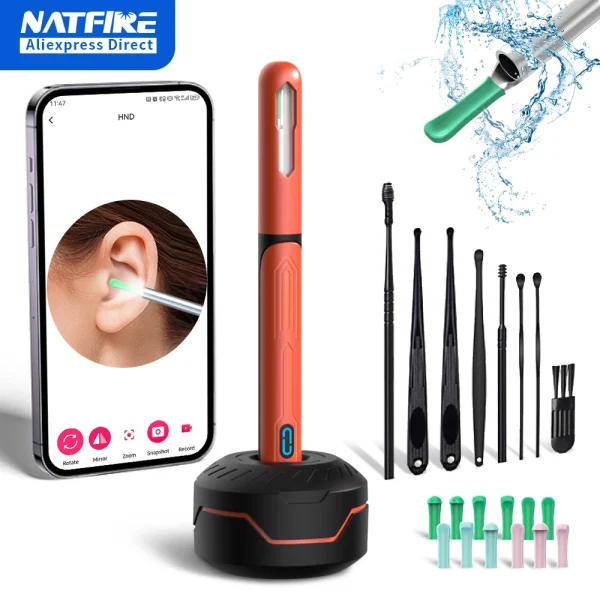 Ear Cleaner Camera Original for Safe Ear Wax Removal | ear cleaner, otoscope, ear wax removal