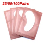 LAUKISS Lint-Free Gel Eye Pads for Lash Extensions