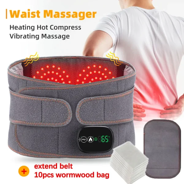 Heating Waist Massager Original for Back Pain Relief | waist massager, heating belt, back support