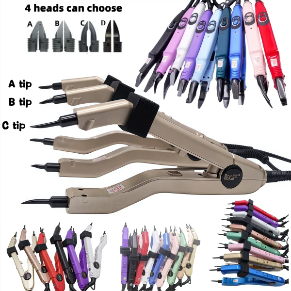 Hair Connector Kit Original for Keratin Extensions | hair extension tool, keratin connector, fusion tool