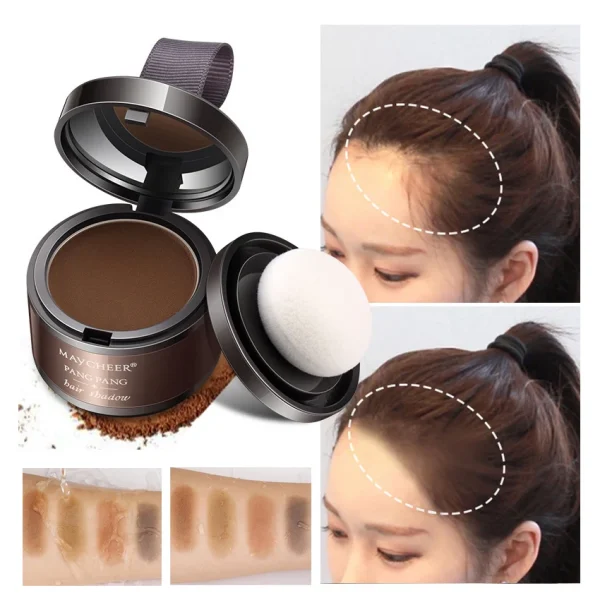 Hairline Shadow Powder Original for Fuller Looking Hair | hairline powder, hair concealer, hair shadow