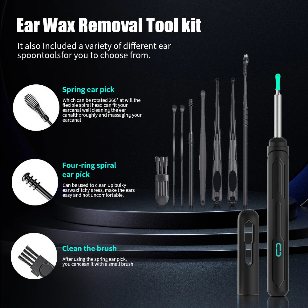 Ear Cleaner Camera Original for Safe Ear Wax Removal | ear cleaner, otoscope, ear wax removal - Image 2