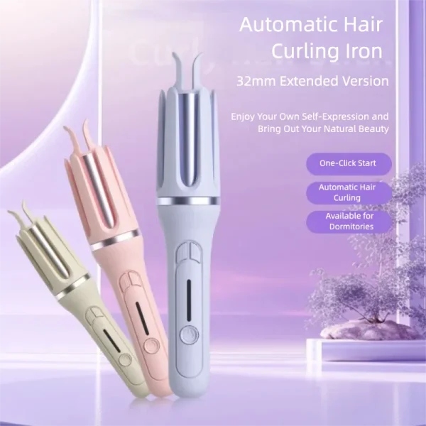 Automatic Egg Roll Curling Iron Original for Long-Lasting Wavy Hair | automatic curling iron, wavy hair, hair curler