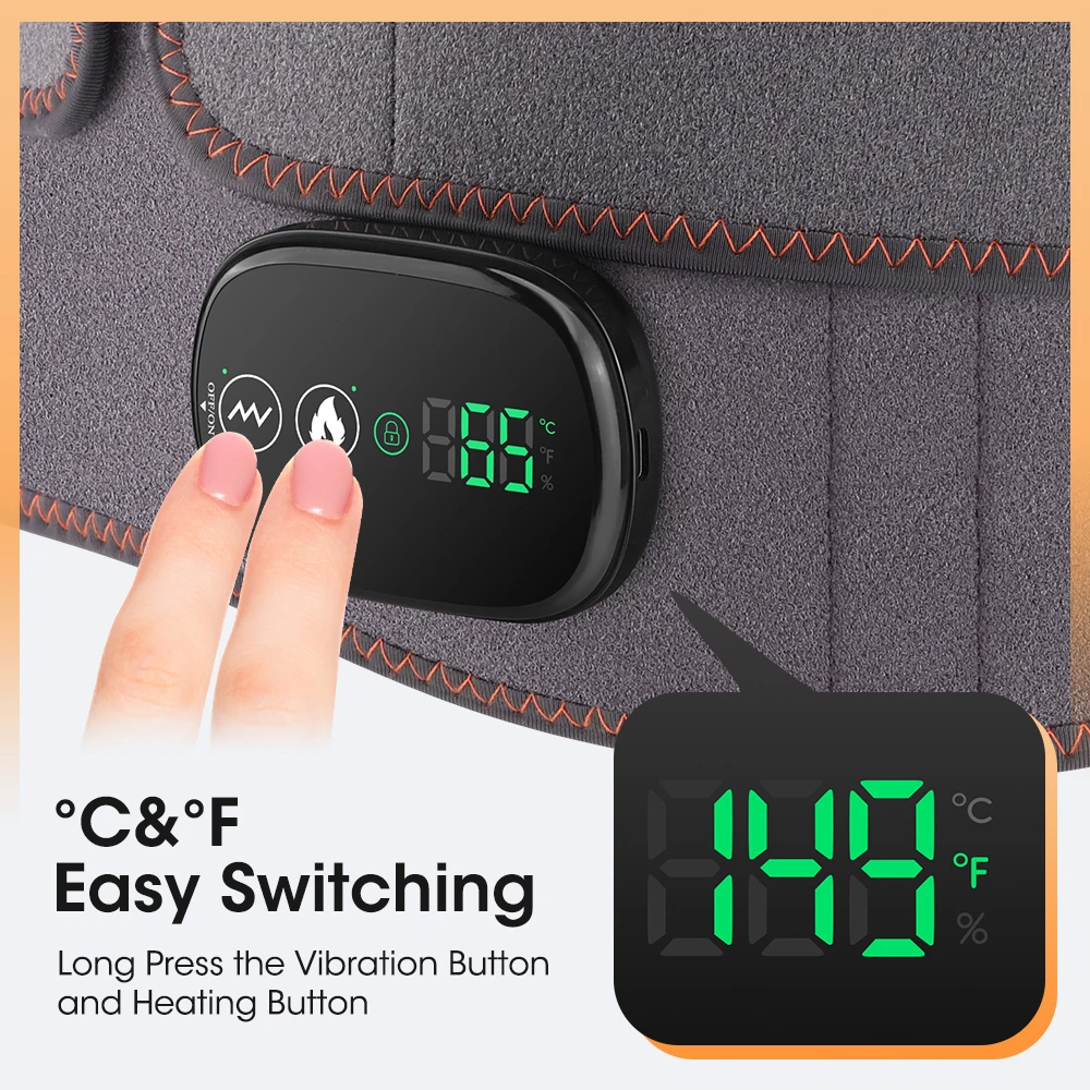 Heating Waist Massager Original for Back Pain Relief | waist massager, heating belt, back support - Image 5