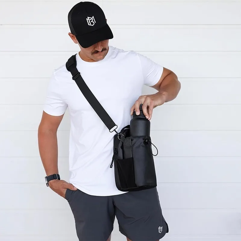 Magnetic Water Bottle Bag Original for Hands-Free Gym Storage | water bottle bag, magnetic bag, gym accessories - Image 2