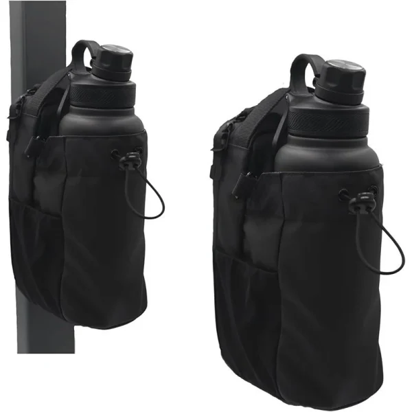 Magnetic Water Bottle Bag Original for Hands-Free Gym Storage | water bottle bag, magnetic bag, gym accessories